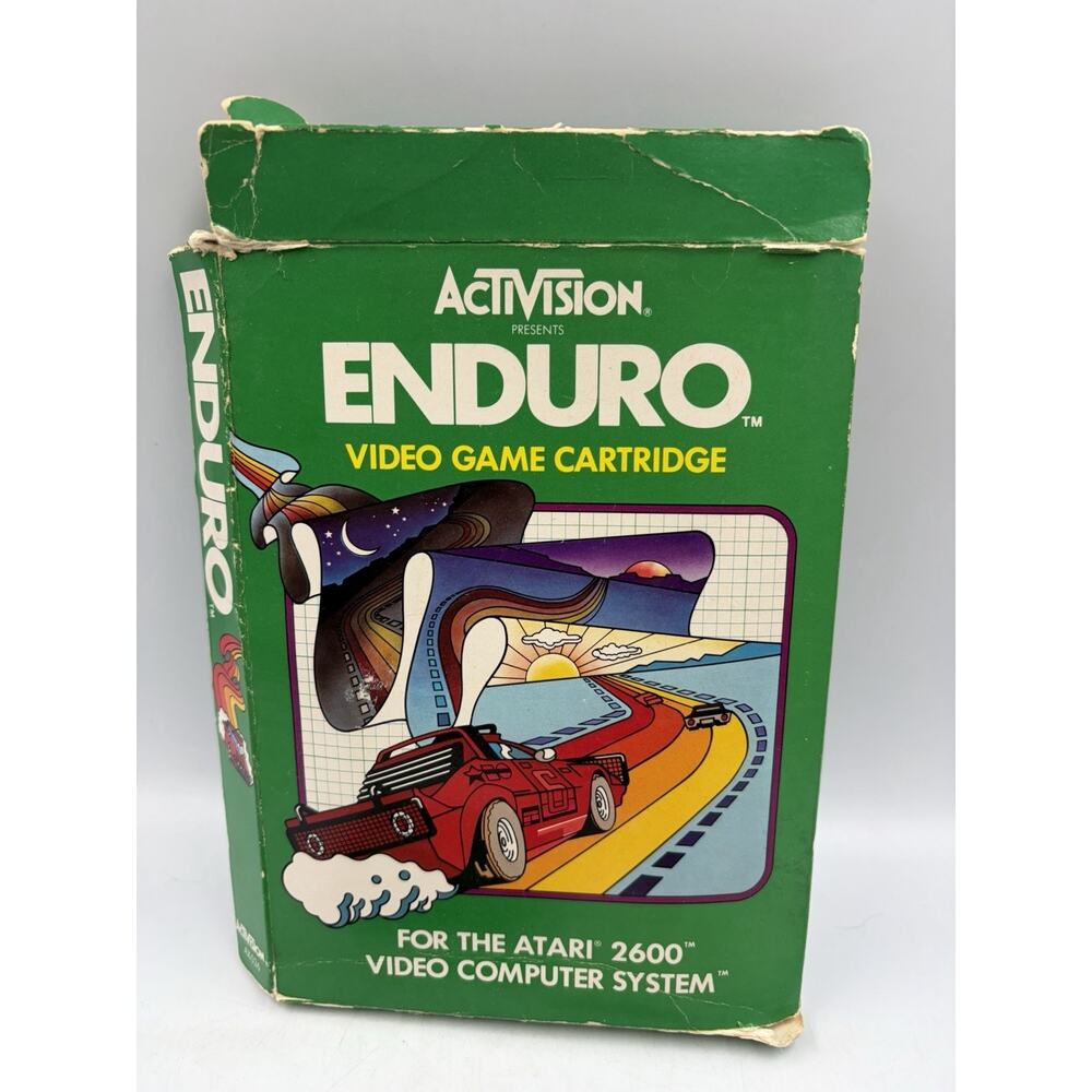 Enduro Atari 2600 Complete In Box (CIB) - Picture 3 of 11